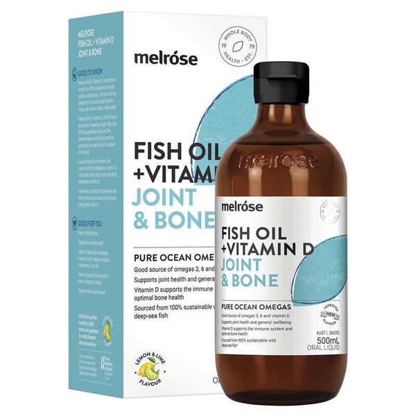 Melrose Fish Oil + Vitamin D Joint &amp; Bone 500ml