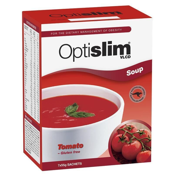 Optislim VLCD Soup Tomato 7 x 55g Sachets