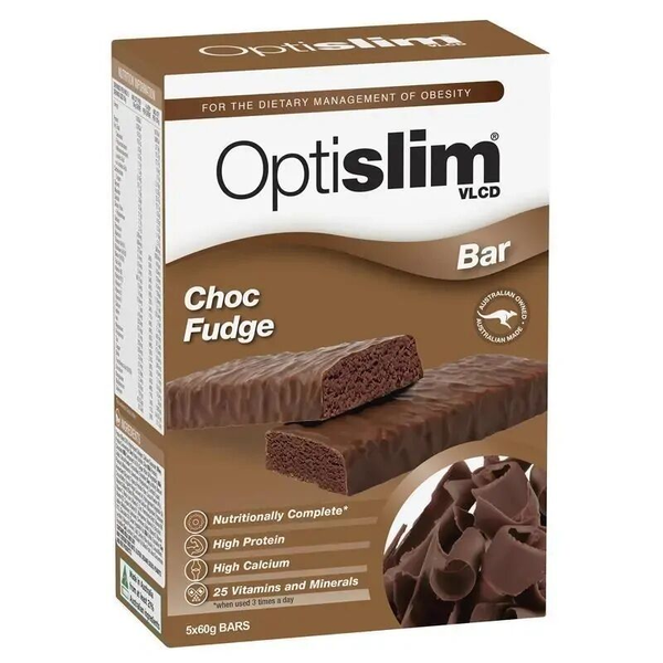 Optislim VLCD 5 Bar Pack Choc Fudge