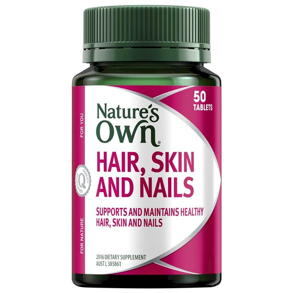 Nature's Own Hair, Skin and Nails 50 Tablets