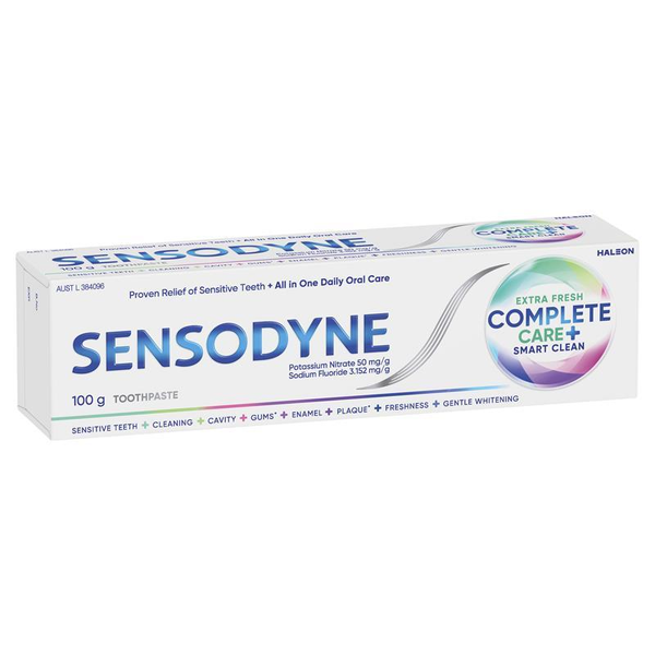 Sensodyne Extra Fresh Complete Care + Smart Clean Toothpaste 100g
