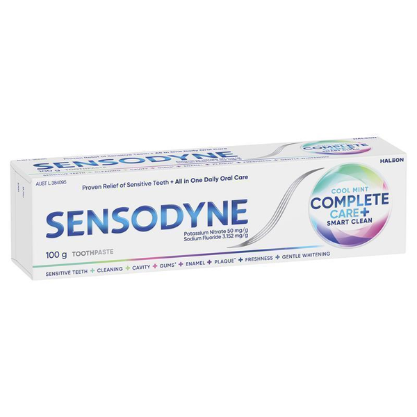 Sensodyne Cool Mint Complete Care + Smart Clean Toothpaste 100g