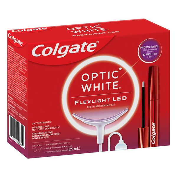 Colgate Optic White FlexLight Led Teeth Whitening Kit