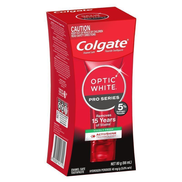 Colgate Optic White Pro Series Vividly Fresh Toothpaste 80g