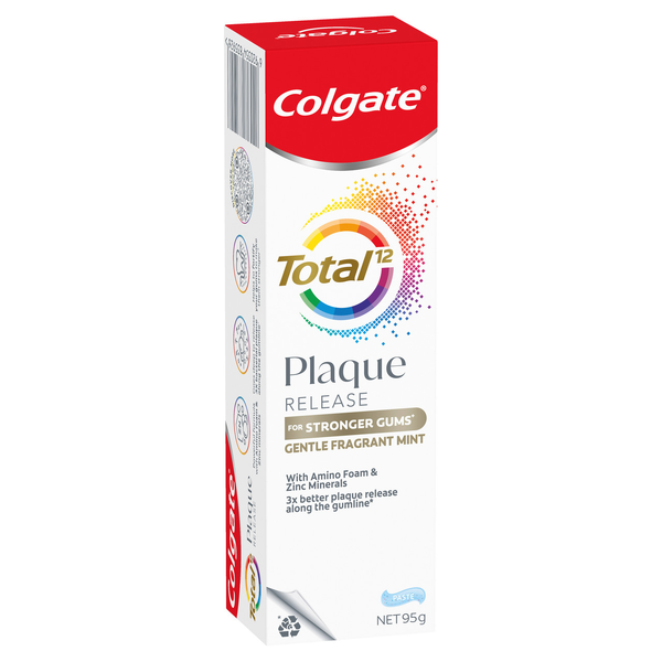 Colgate Total 12 Plaque Release Gentle Mint Toothpaste 95g
