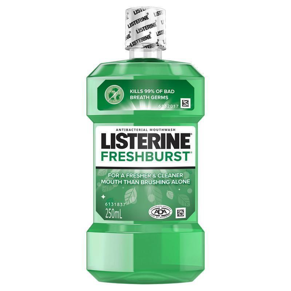 Listerine Freshburst Antibacterial Mouthwash 250ml