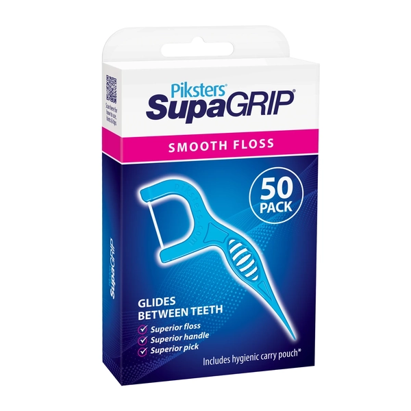 Piksters SupaGRIP Smooth Floss 50 Pack