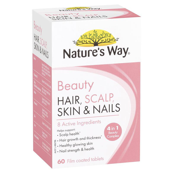 Nature's Way Beauty Hair, Scalp, Skin &amp; Nails 60 Tablets
