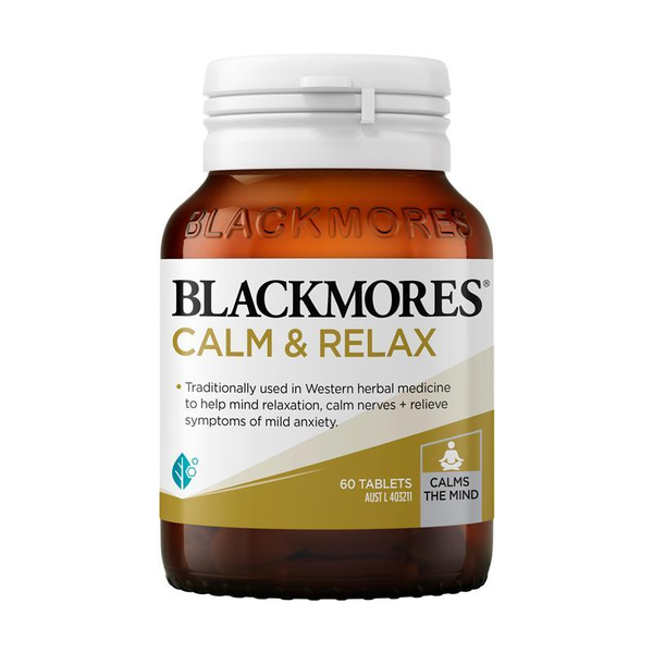 Blackmores Calm &amp; Relax 60 Tablets