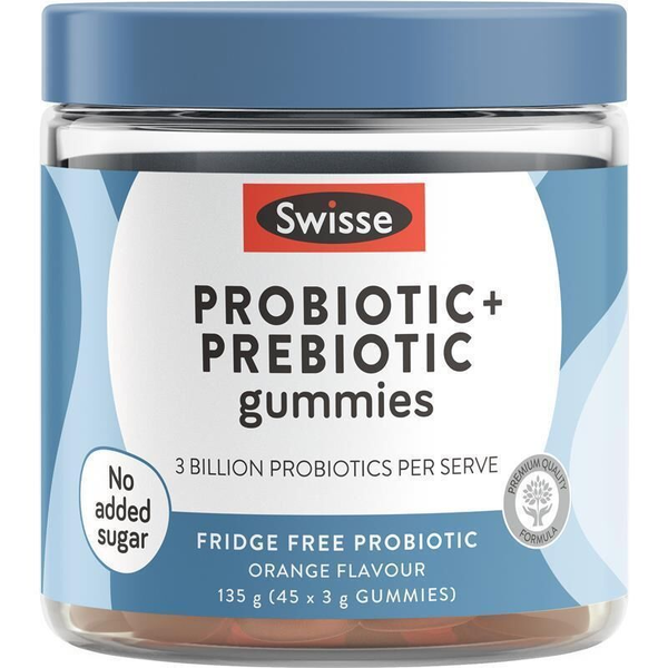 Swisse Probiotic + Prebiotic Gummies 45 Gummies