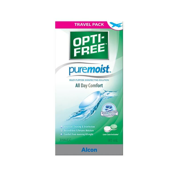 Opti-Free Puremoist Travel Pack 90ml