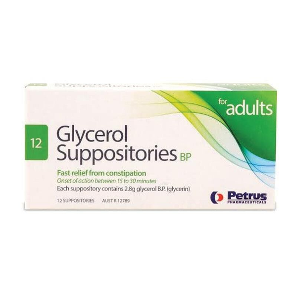 Glycerol Suppositories BP For Adult 12 Suppositories