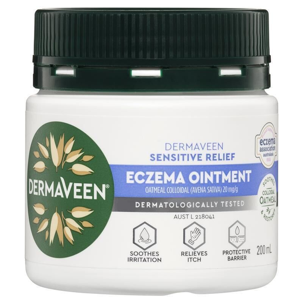 DermaVeen Sensitive Relief Eczema Ointment 200g