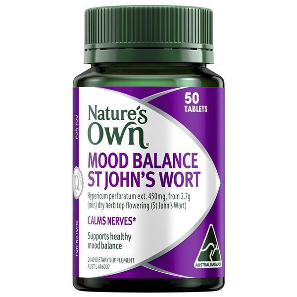 Nature's Own Mood Balance St John's Wort 50 Tablets