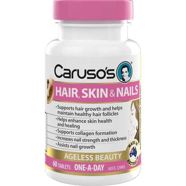 Caruso's Hair, Skin &amp; Nails 60 Tablets