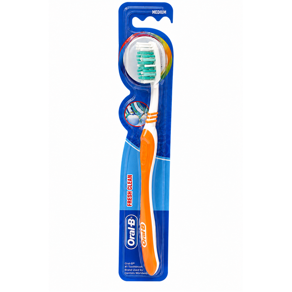 Oral B Fresh Clean Medium Toothbrush 1 Pack