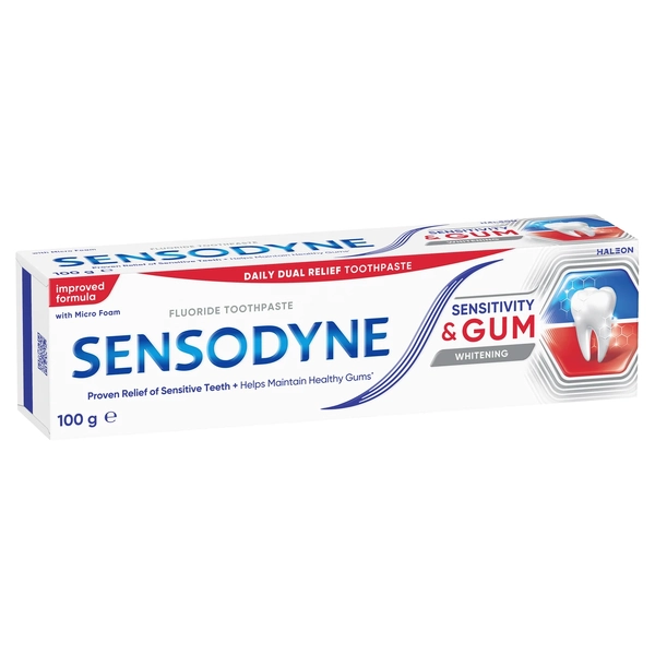 Sensodyne Sensitivity &amp; Gum Whitening Toothpaste 100g