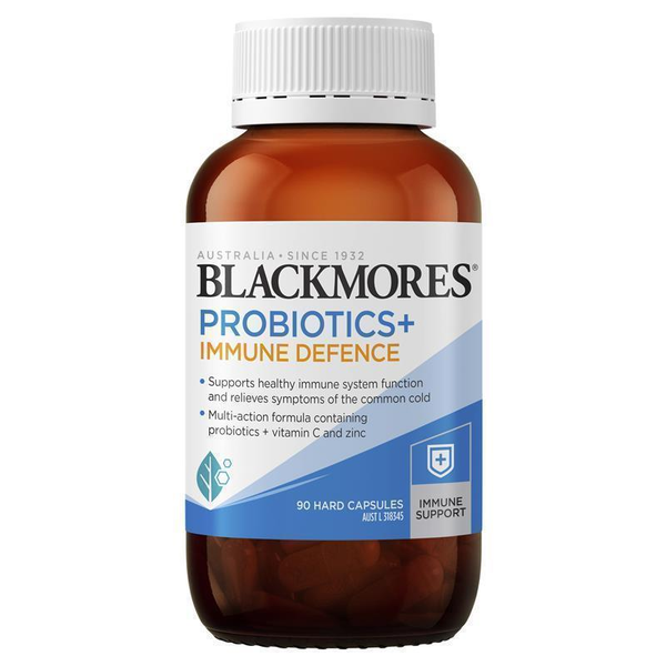 Blackmores Probiotics + Immune Defence 90 Capsules
