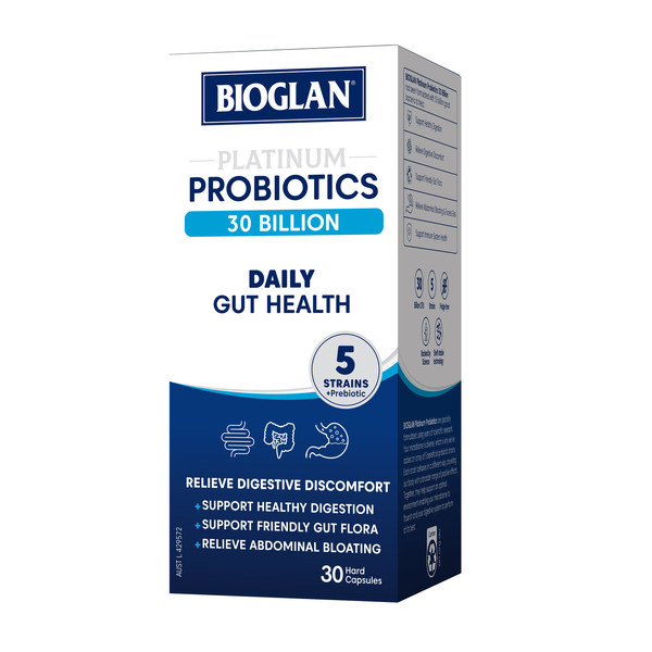 Bioglan Platinum Probiotic 30 Billion 30 Capsules