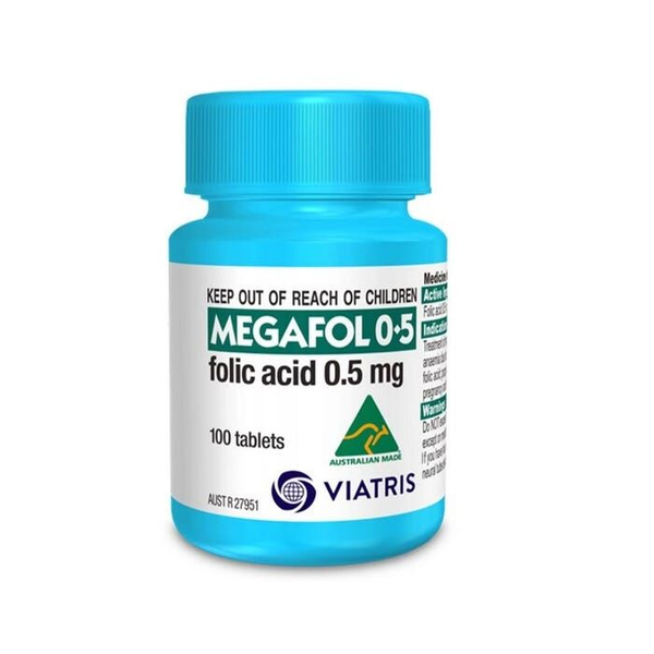 Megafol 0.5 mg 100 Tablets