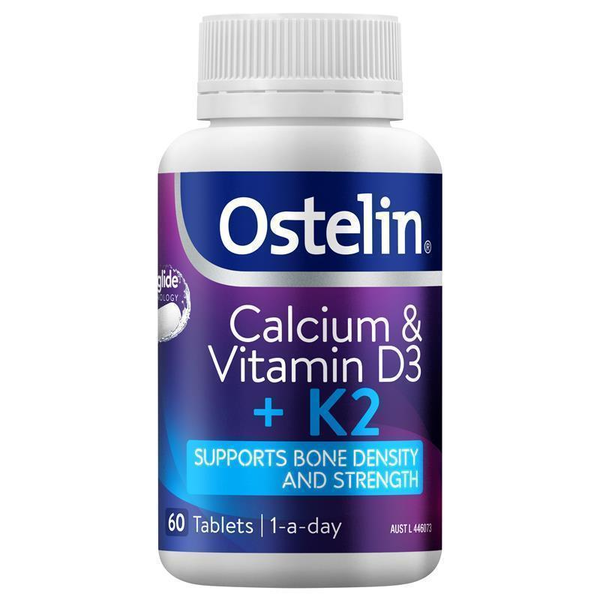 Ostelin Calcium &amp; Vitamin D3 + K2 60 Tablets