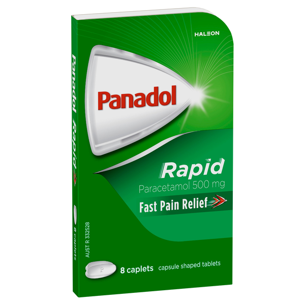 Panadol Rapid 500mg 8 Caplets