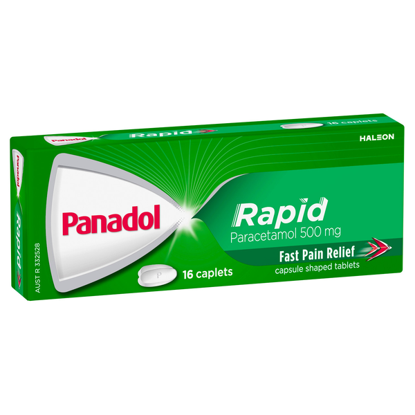 Panadol Rapid 500mg 16 Caplets