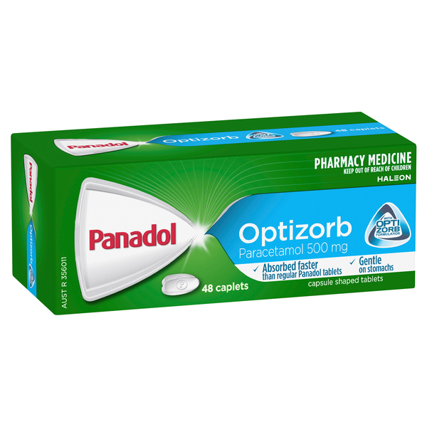 Panadol Optizorb 500mg 48 Caplets