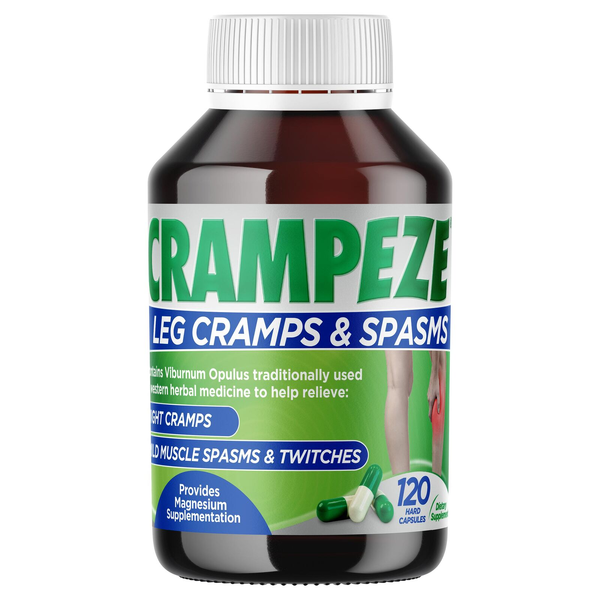 Crampeze Leg Cramps &amp; Spasms 120 Capsules