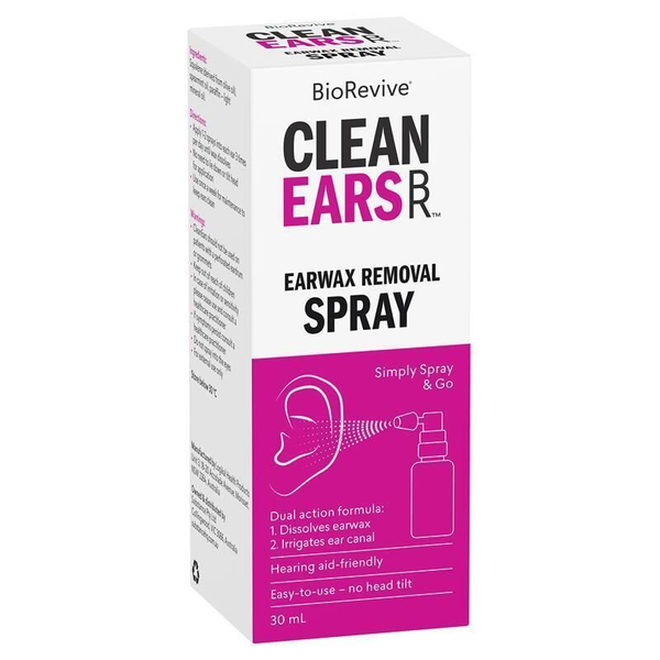 BioRevive Clean Ears Spray 30ml