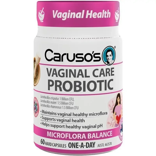 Caruso's Vaginal Care Probiotic 60 Capsules