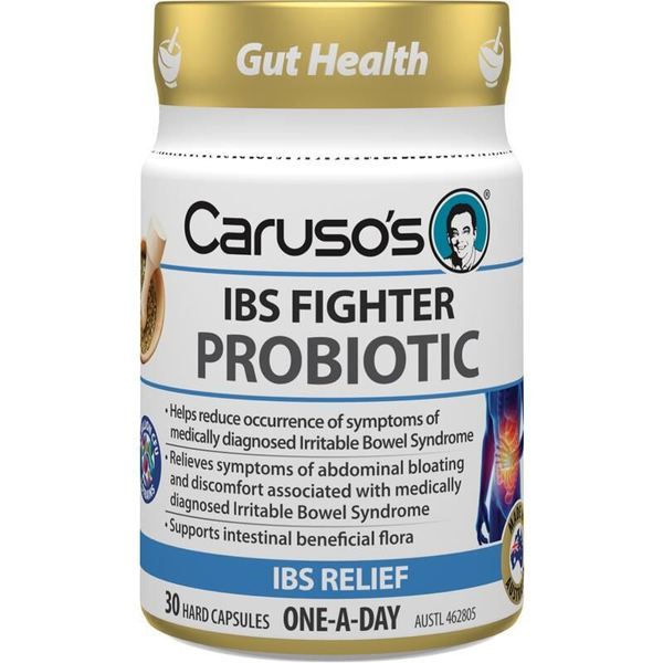 Caruso's IBS Fighter Probiotic 30 Capsules