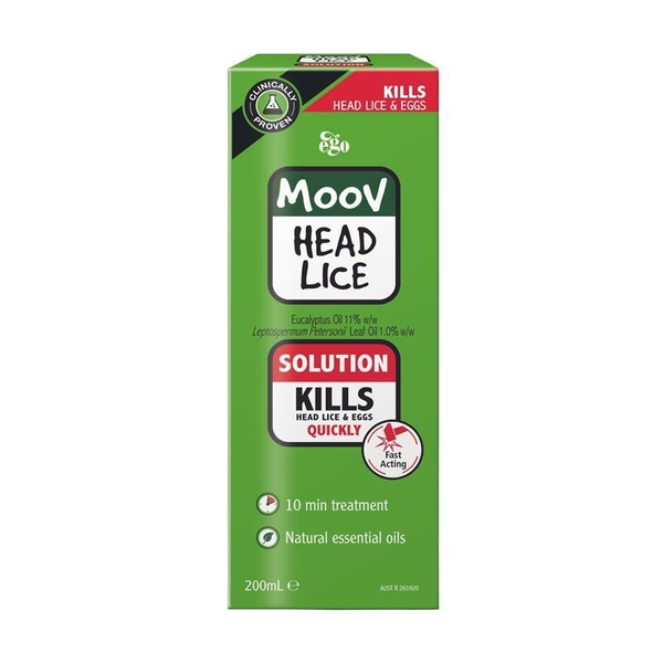 Ego Moov Head Lice Solution 200ml