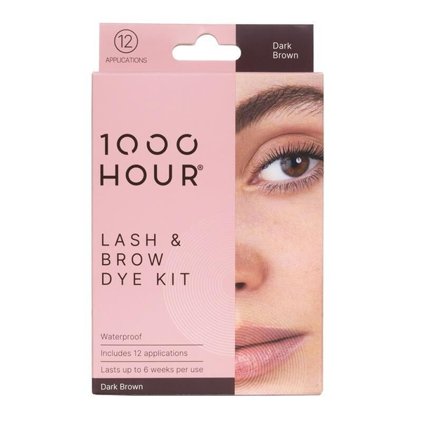 1000 Hour Lash &amp; Brow Dye Kit - Dark Brown