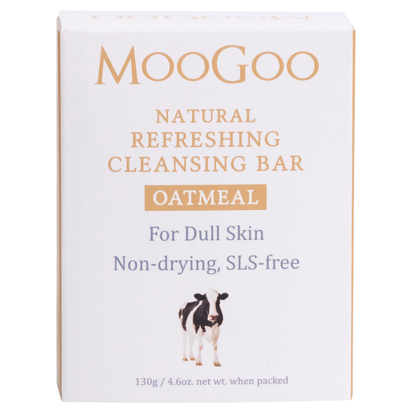 MooGoo Natural Refreshing Cleansing Bar Oatmeal 130g