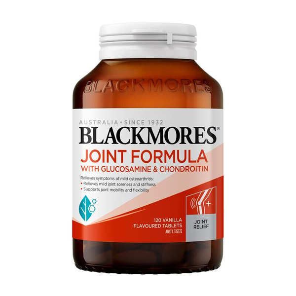 Blackmores Joint Formula With Glucosamine &amp; Chondroitin 120 Tablets