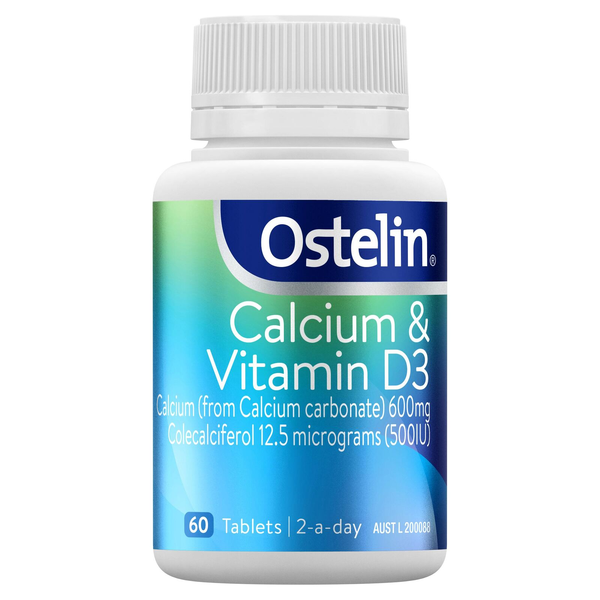 Ostelin Calcium &amp; Vitamin D3 60 Tablets