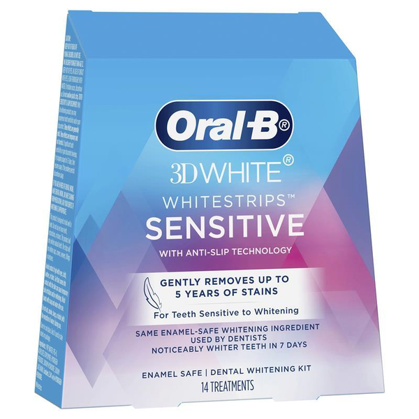Oral B White Whitestrips Sensitive 14 Treatments