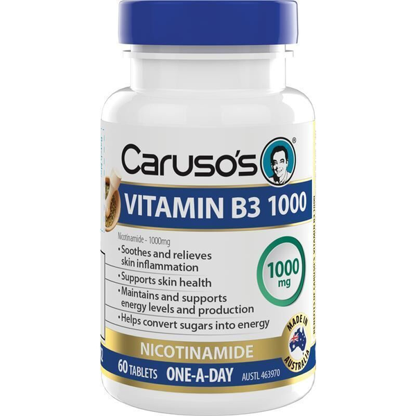 Caruso's Vitamin B3 1000 60 Tablets