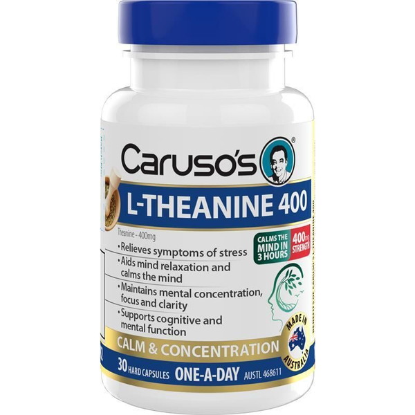 Caruso's L-Theanine 400 30 Capsules
