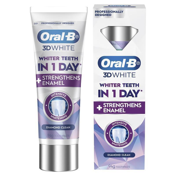Oral B 3D White Intensive Whitening Diamond Clean Toothpaste 94g