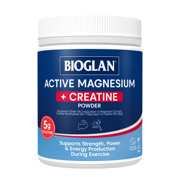 Bioglan Active Magnesium + Creatine 300g Powder
