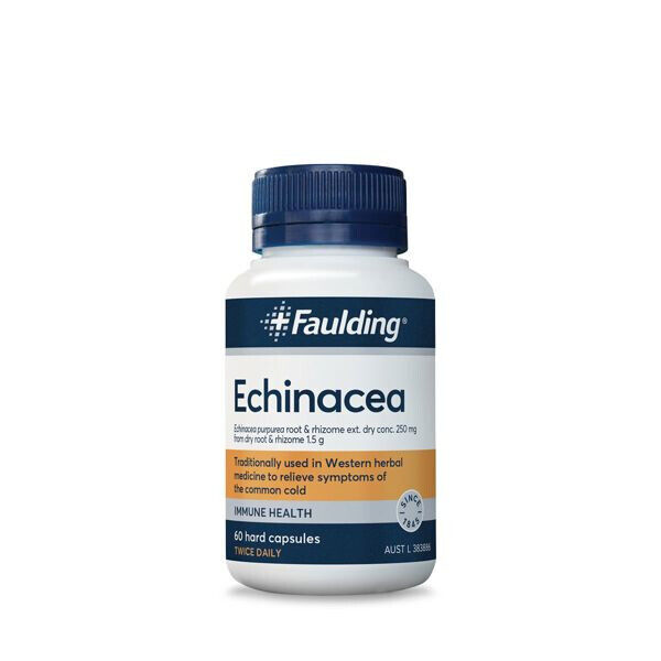 Faulding Echinacea 60 Hard Capsules