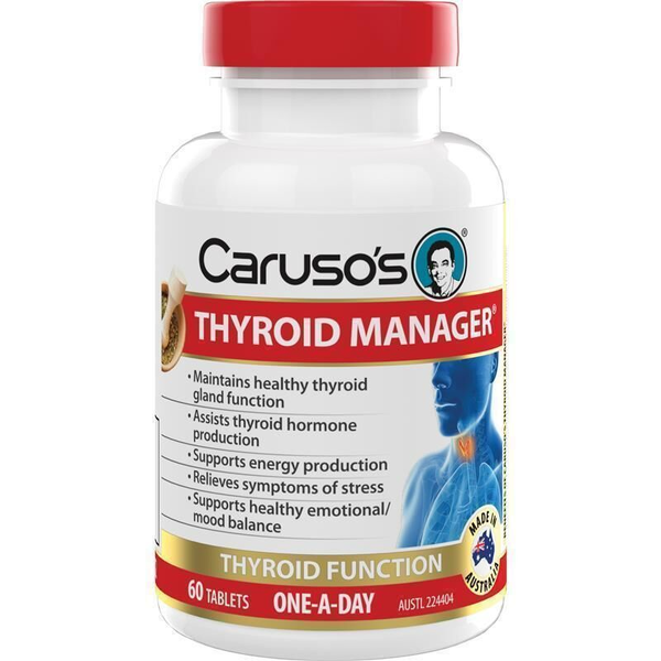 Caruso's Thyroid Manager 60 Tablets