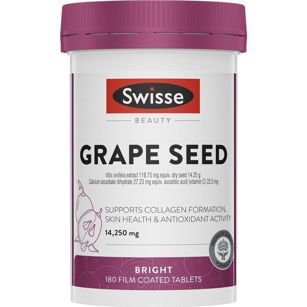 Swisse Beauty Grape Seed 180 Tablets