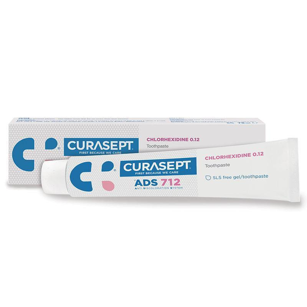 Curasept ADS 712 0.12% SLS Free Toothpaste 75ml