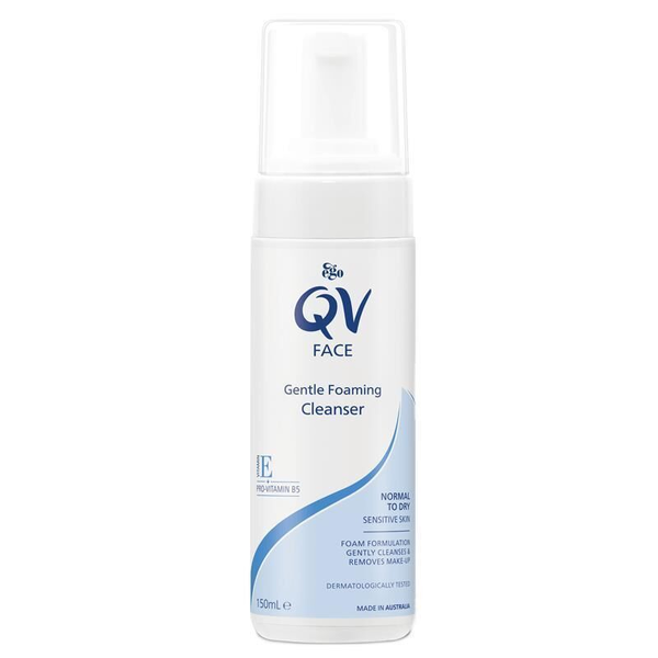 Ego Qv Face Gentle Foaming Cleanser 150ml