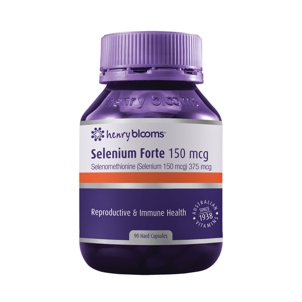 Henry Blooms Selenium Forte 150mcg 90 Capsules