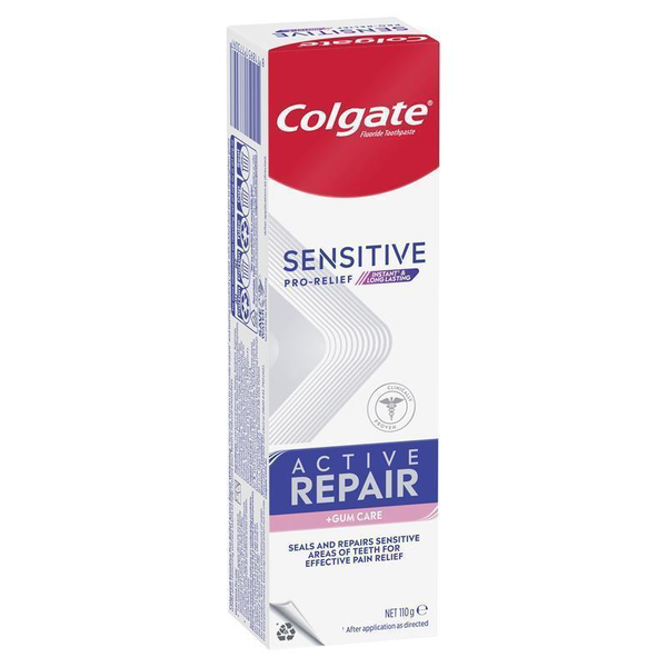 Colgate Sensitive Pro Relief Active Repair + Gum Care Toothpaste 110gm