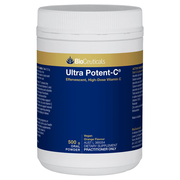 BioCeuticals Ultra Potent C 500g Oral Powder